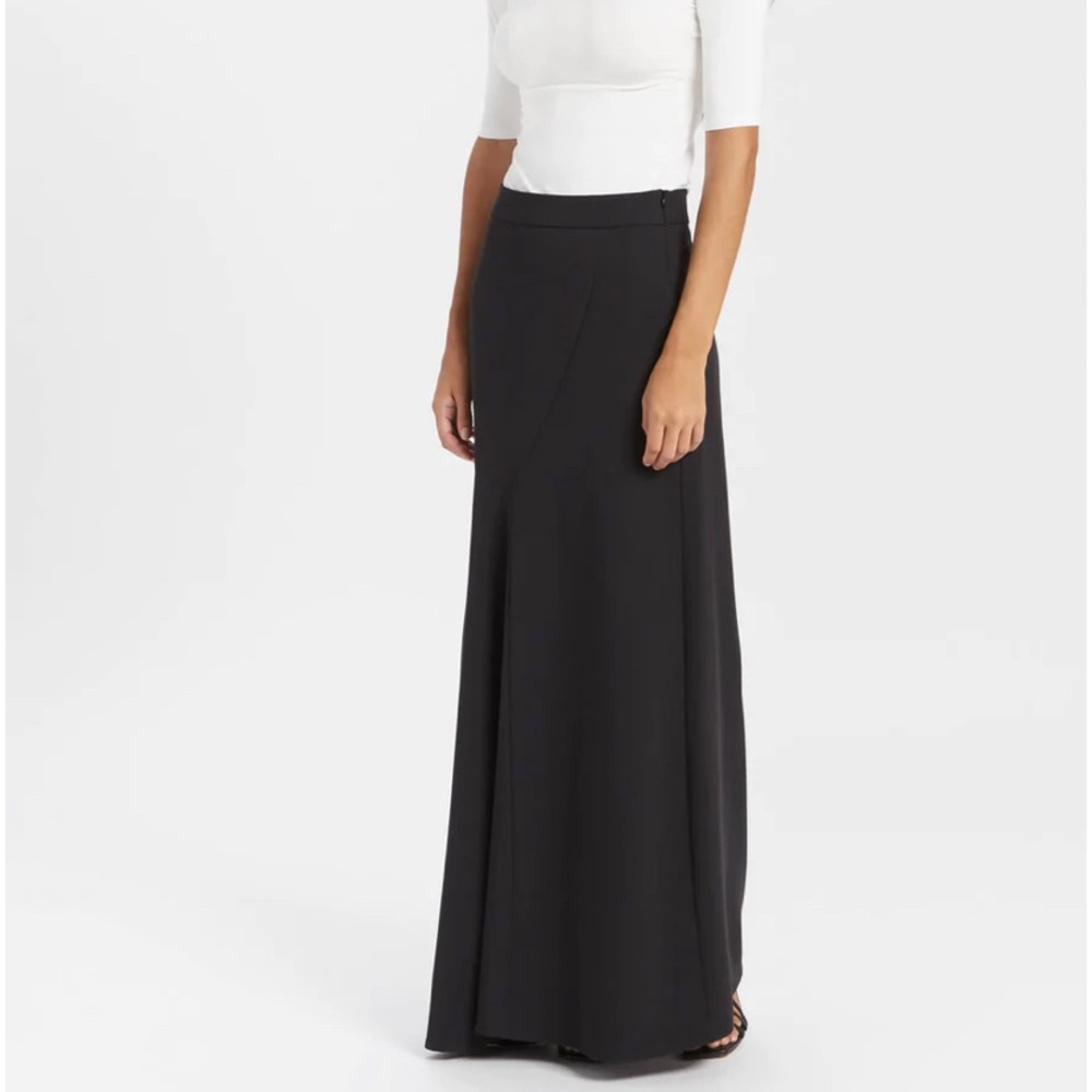 Elegant Black Maxi Skirt